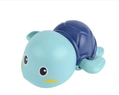 Storio Cute Swimming Baby Water Turtle Bath Toys for Toddlers | Set of 1| Turtle Toy | 1-3, Floating Wind Up Toys for 1 2 3 4 5 Year Old Boy Girl, New Born Baby Bathtub Water Toys - 1pcs