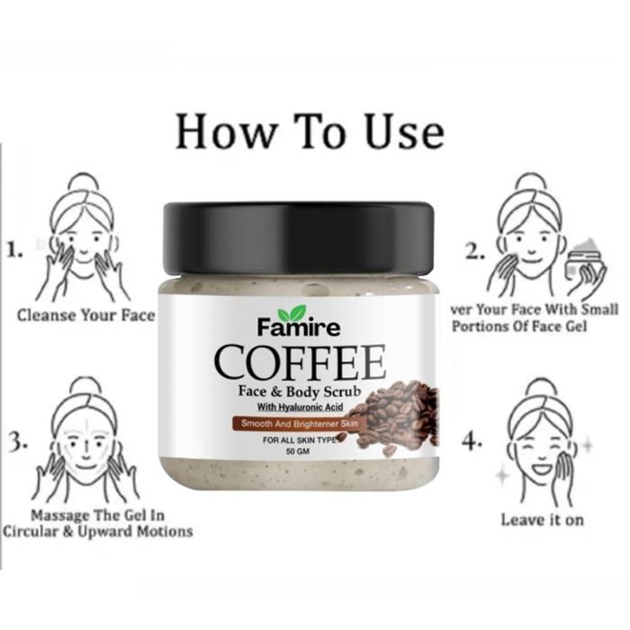 Coffee Face & Body Scrub 50gram