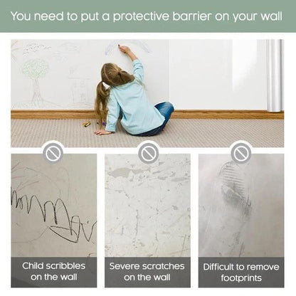 Self- Adhesive Transparent Electrostatic Wall Protection Film Buy 1 Get 1 Free, Clear Glossy Self Adhesive Film Covering Removable Protective Film Peel & Stick Wallpaper Oil Proof Contact Paper Shelf Drawer Liner